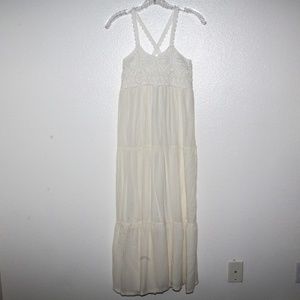 Ivory Boho Maxi Dress